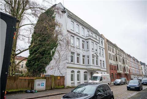 Das Haus in der Heinrichstraße 35 im Goethequartier ist von einer Energiesperre bedroht.