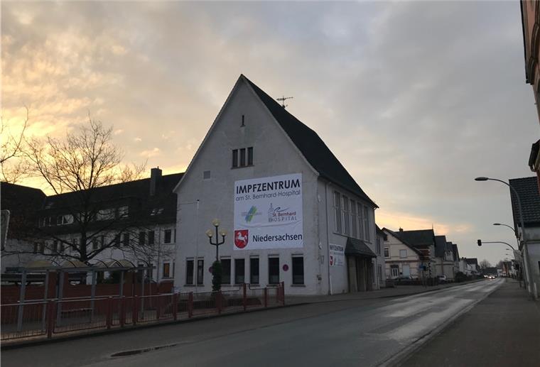 Das Impfzentrum in Brake nimmt ab morgen den Betrieb auf.