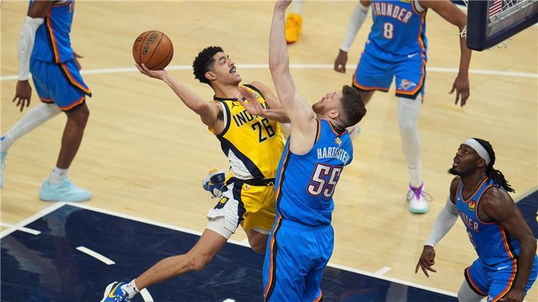 Das intensiv geführte Duell endete mit dem zweiten Sieg im dritten Spiel für die Indiana Pacers.