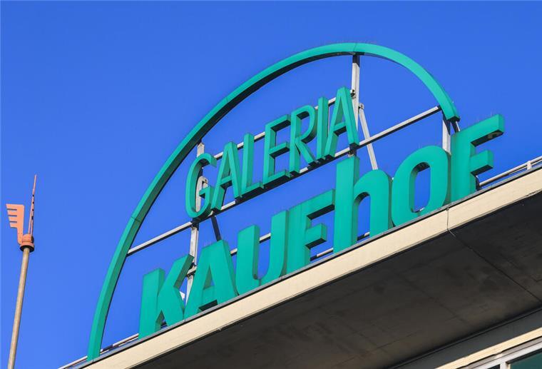 Schild von Galeria Kaufhof