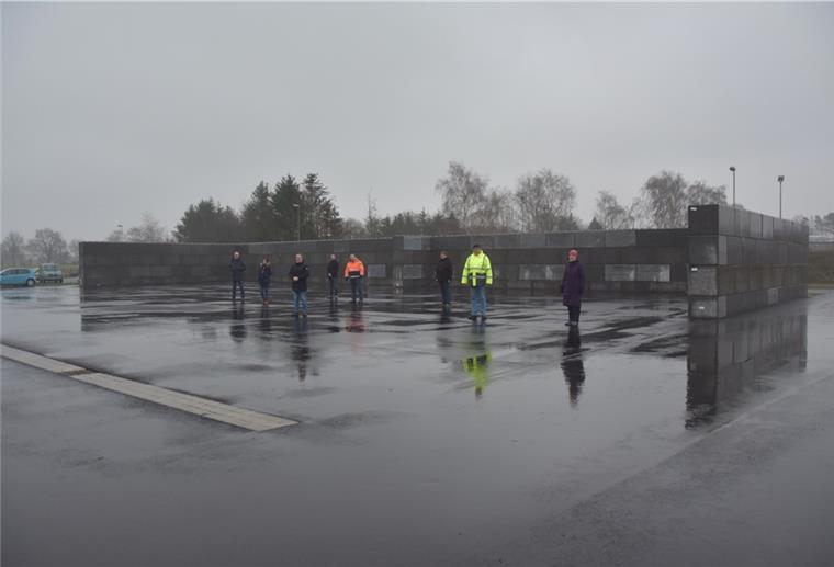 Neuer Grünschnittplatz in Sittensen ist fertig Das Foto zeigt den neuen Grünschnittsammelplatz in Sittensen.