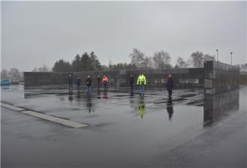 Das Foto zeigt den neuen Grünschnittsammelplatz in Sittensen. 