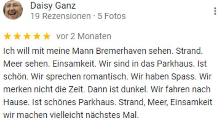 Das ist in Bremerhaven bekannt: Das Parkhaus City-Nord ist wirklich schön!