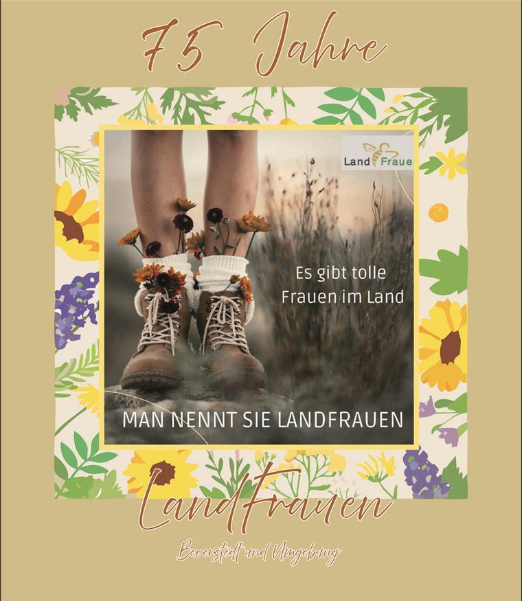 75 Jahre LandFrauenverein Beverstedt Jubiläumsheft