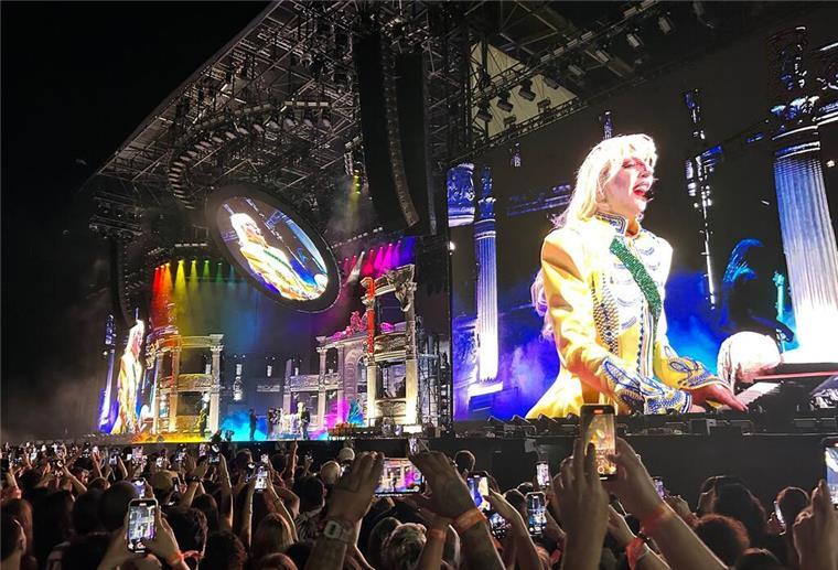Das Konzert in Rio war das größte in Gagas Karriere.