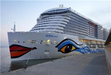 Das Kreuzfahrtschiff „Aida Nova“.