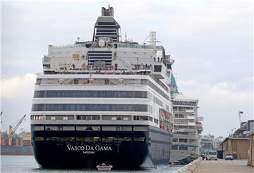 Das Kreuzfahrtschiff „Vasco da Gama“.