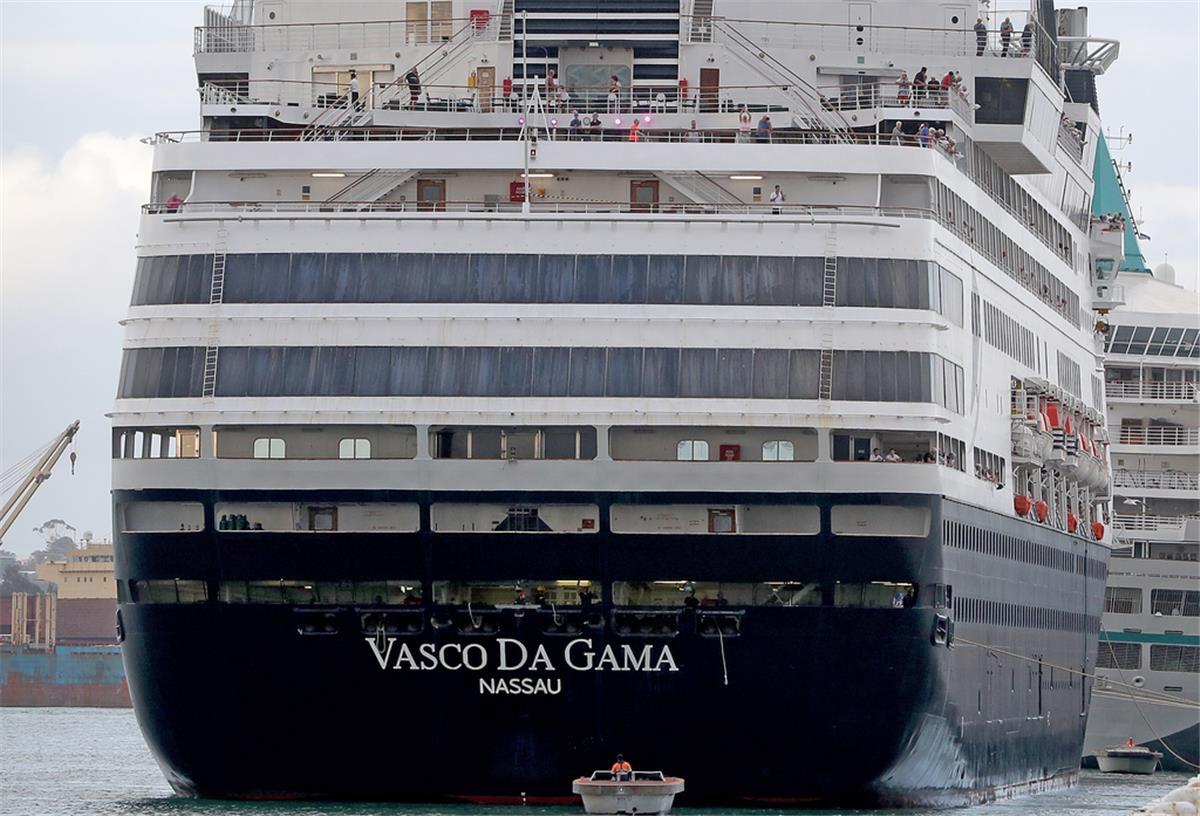 Das Kreuzfahrtschiff „Vasco da Gama“