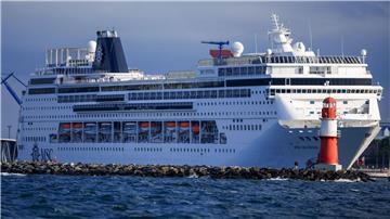 Das Kreuzfahrtschiffe „MSC Sinfonia“.