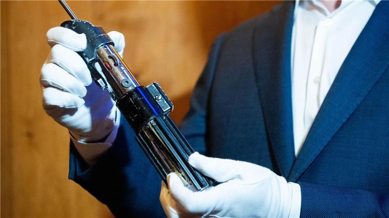 Das Kult-Lichtschwert gehört zu den berühmtesten Requisiten der Filmhistorie.