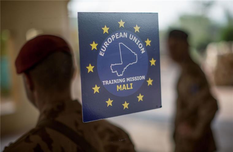 Das Logo der European Union Training Mission (EUTM) in Mali. Auch Soldaten aus Seedorf sind daran beteiligt. 