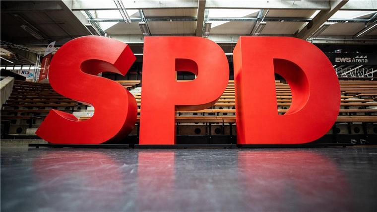Das Logo der SPD ist zu sehen.