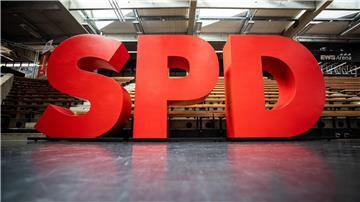 Das Logo der SPD ist zu sehen.