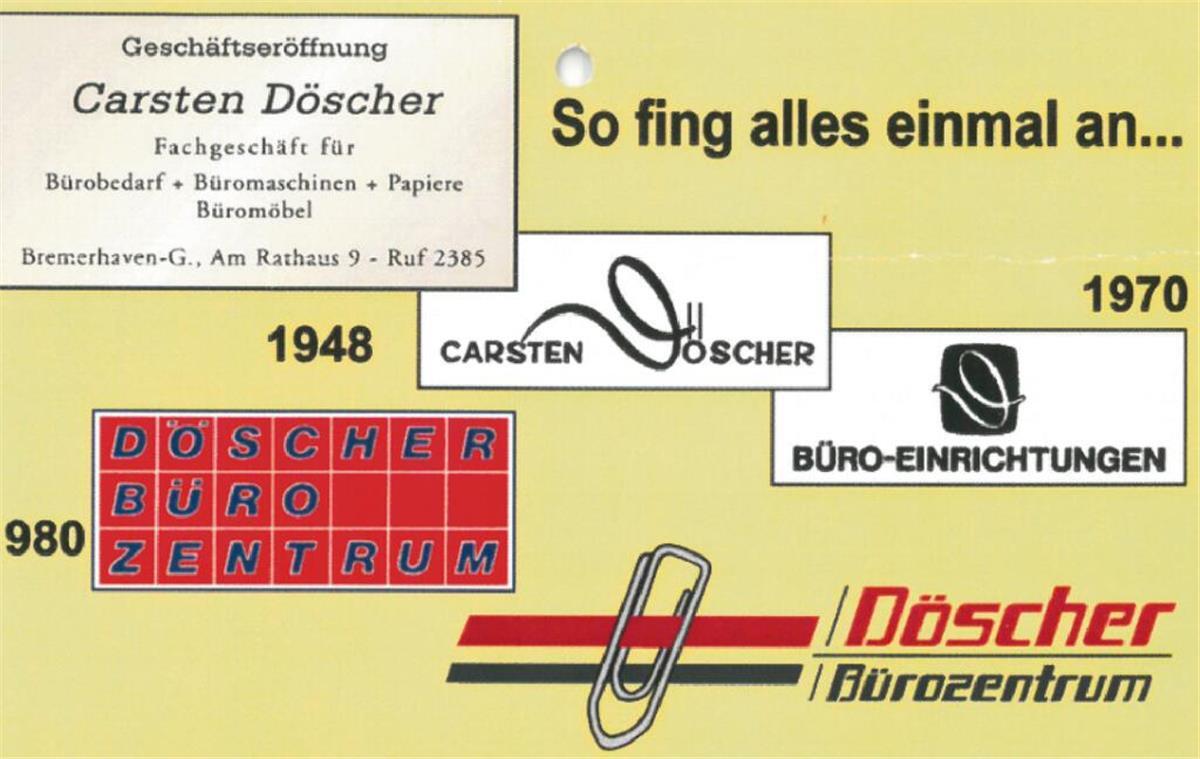 75 Jahre Erfahrung und Innovation - Döscher Bürozentrum Döscher Bürozentrums
