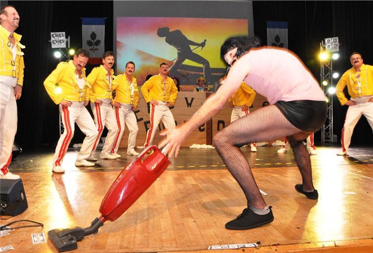 Das Männerballett beim Karneval 2020. Am 12. Februar nächsten Jahres wird ein Wiedersehen geben.