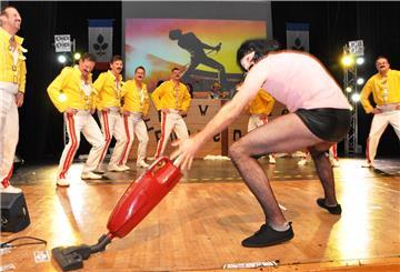 Das Männerballett beim Karneval 2020. Am 12. Februar nächsten Jahres wird ein Wiedersehen geben.