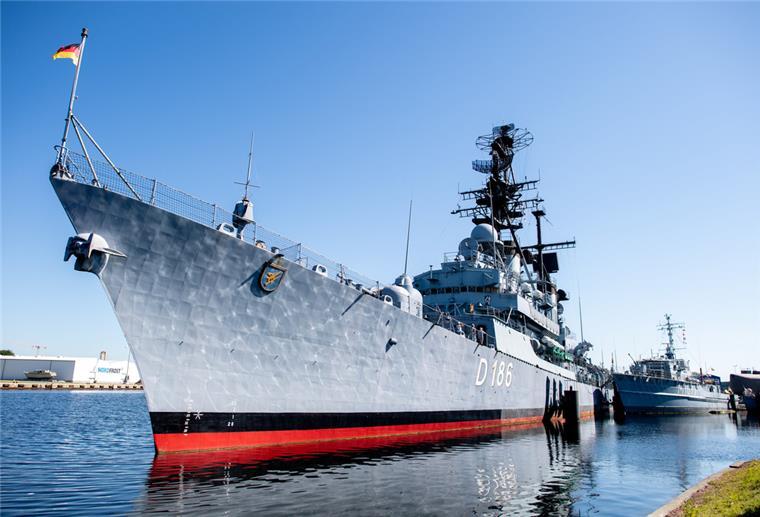 Wilhelmshaven: "Escape Room" auf Museumskriegsschiff „Mölders“ Der ehemalige Zerstörer "Mölders" (D186) liegt in einem Hafenbecken am Marinemuseum am Südstrand.