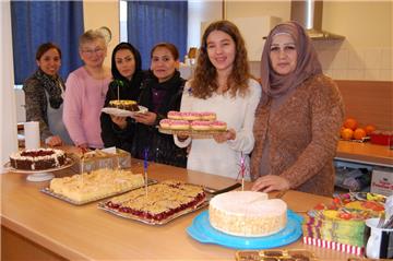 Das monatliche Klöncafé war eines der Angebote im Integrationszentrum, das gut besucht war. 