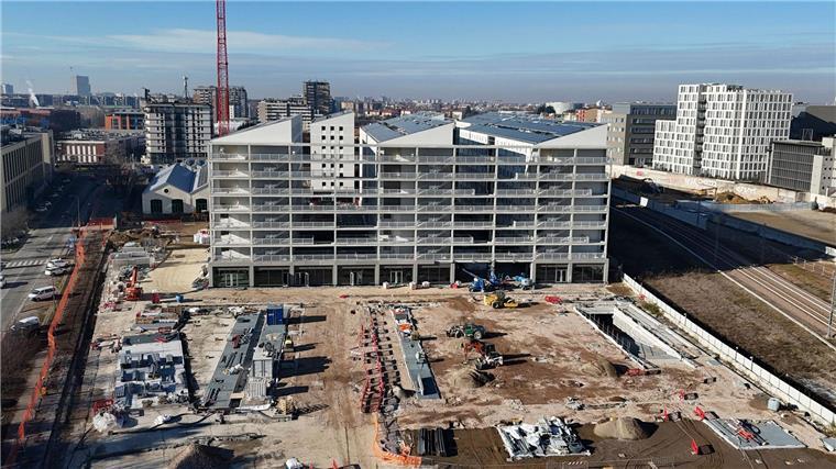 Das olympische Dorf befindet sich noch im Bau.