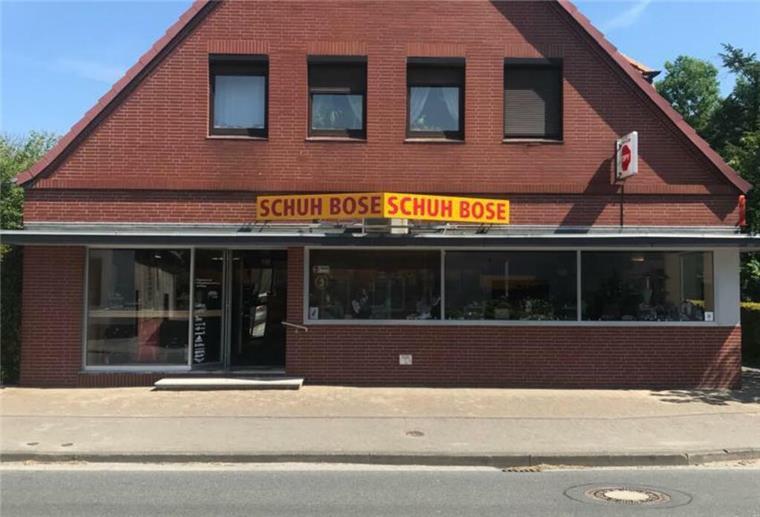Außenansicht vom Schuhhaus Bose