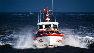 Das Seenotrettungsboot „Gillis Gullbranson“.
