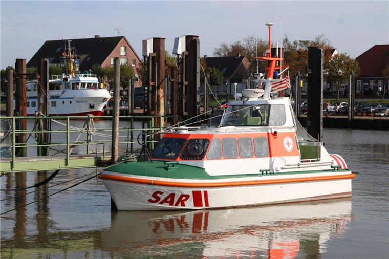 Das Seenotrettungsboot "Hermann Onken" rettete die Mädchen von der Sandbank. 