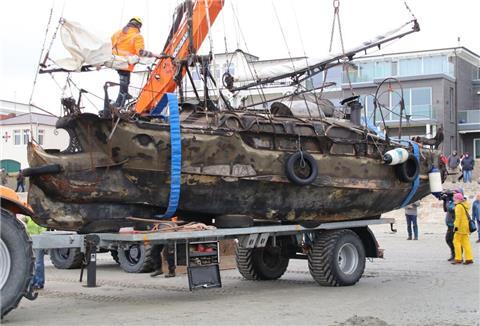 Das Geisterschiff von Norderney kommt ins Museum
