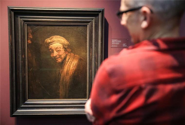 Das „Selbstbildnis als Zeuxis“ oder auch der „Lachende Rembrandt“ ist eines der bedeutendsten Werke des Wallraf-Richartz-Museums.  