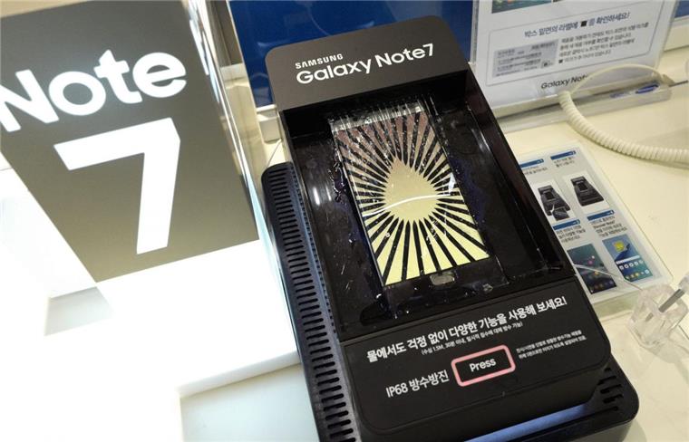 Samsung stoppt Verkauf von Smartphone Galaxy Note 7 Das Smartphone Galaxy Note 7 bereitet Samsung große Sorgen.