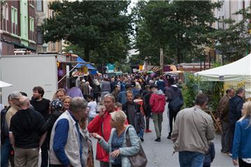 Das Straßenfest in der &quot;Alten Bürger&quot;: Auch der Samtagnachmittag war g...