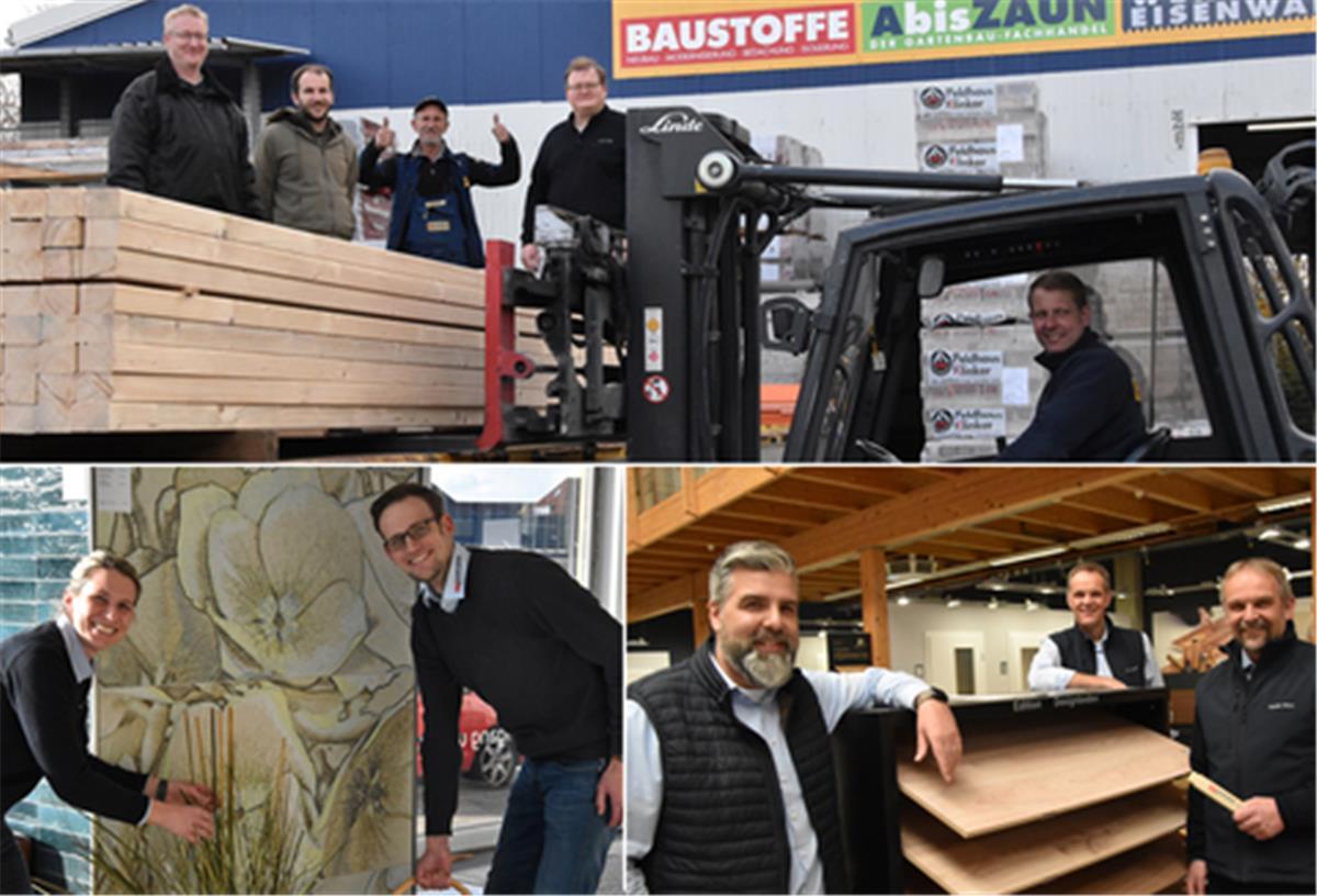 „Wohl des Kunden im Fokus“- Baufachzentrum Hasselbring Team Hasselbring