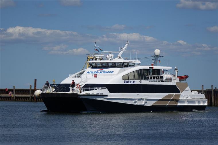 Das war ein erfolgreicher Start.  Die neue Fährverbindung von Cuxhaven nach Sylt war am Samstag ausverkauft. 