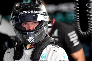 Das war nix: Mit deutlichen 0,478 Sekunden Rückstand  auf Lewis Hamilton landete  Nico Rosberg (Bild) beim Qualifying in Monza auf dem zweiten Platz. 