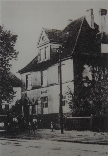 Das wulsdorfer Postamt 1916.  Foto: Sammlung Heuwinkel