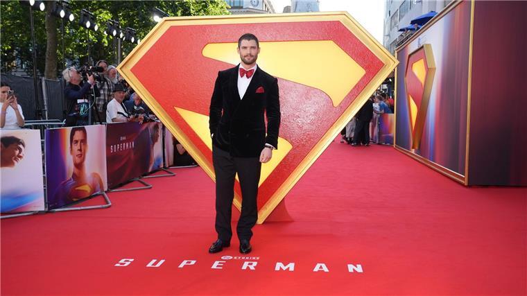 „Superman“ und der Startschuss für ein neues Filmuniversum David Corenswet nimmt an einer „Superman“-Fan-Veranstaltung im Cineworld Leicester Square teil.