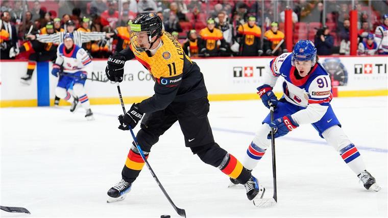 David Lewandowski (11) könnte künftig an der Seite von Superstar Leon Draisaitl bei den Edmonton Oilers spielen.