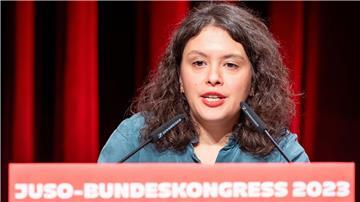 Delara Burkhardt, Juso-Spitzenkandidatin zur Europawahl.