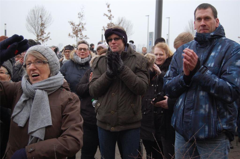 Demo als Signal: Die Bürger machten sich für die Geburtshilfe stark.