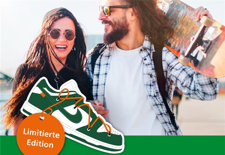 Den Off-White x Nike Dunk Low gibt es jetzt in limitierter Edition zu gewinnen!