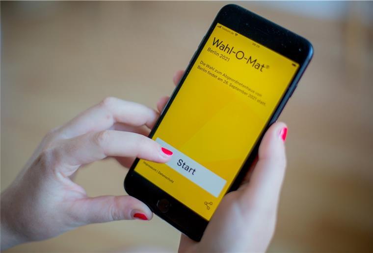 Die App des Wahl-o-Mats.
