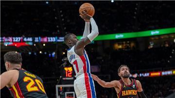 Dennis Schröder machte wieder ein starkes Spiel für Detroit.
