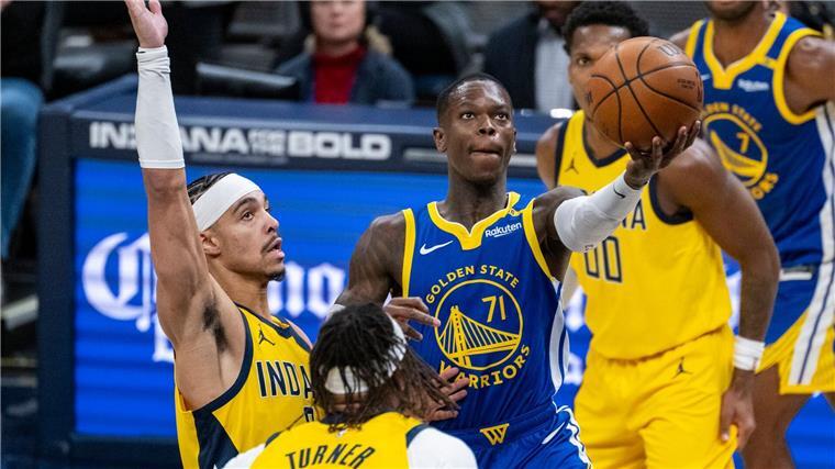 Ohne Stephen Curry: Schröders Warriors unterliegen Pacers Dennis Schröder traf für die Golden State Warriors gegen die Indiana Pacers nur fünf seiner 13 Versuche aus dem Feld.