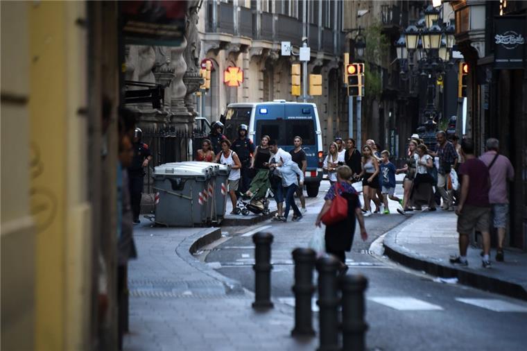 Der Anschlag in Barcelona hat den Donnerstag überschattet.