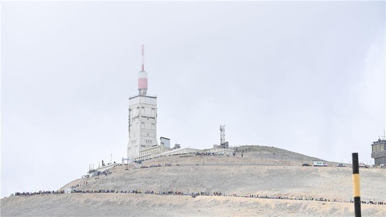 Der Anstieg zum legendären Mont Ventoux ist eine der Attraktionen der 112. Tour de France.