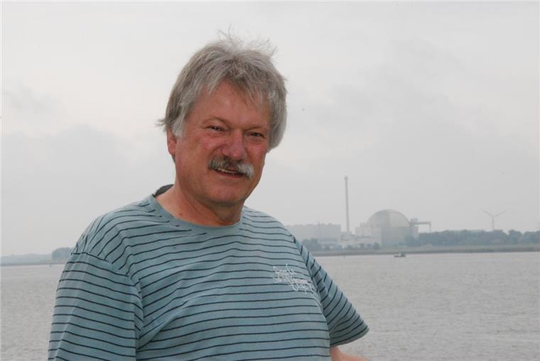 Der Arbeitskreis beobachtet den Abriss des Atommeilers in Kleinensiel mit Argusaugen, wie sein Sprecher Hans-Otto Meyer-Ott immer wieder verdeutlicht.
