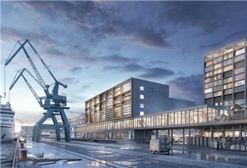 Der Architekten-Entwurf sieht die Nutzung als Kreuzfahrtterminal vor.
