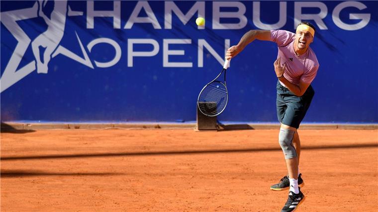 Der Aufschlag war das effektivste Mittel von Alexander Zverev im Halbfinale in Hamburg.