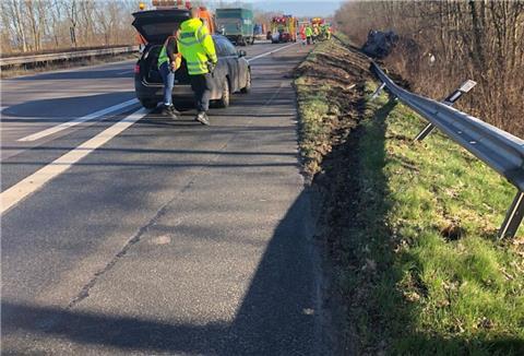 Bild vom Unfall