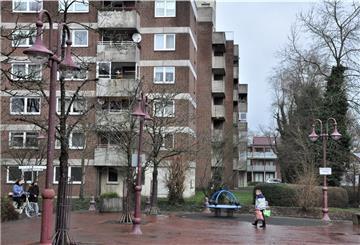Ein Gebäude in der Wesermarsch.
