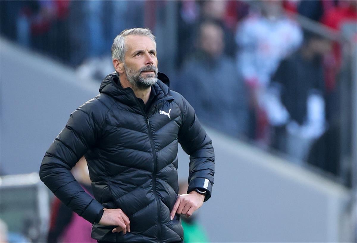 BVB-Coach Rose bekräftigt: Nicht an Bayern als Meister gewöhnen Der Blick geht nach oben: Dortmunds Trainer Marco Rose will auch in der kommenden Saison mit seiner Elf ganz vorn mitspielen.
